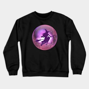 Witchy Crystal Moon #2 Crewneck Sweatshirt